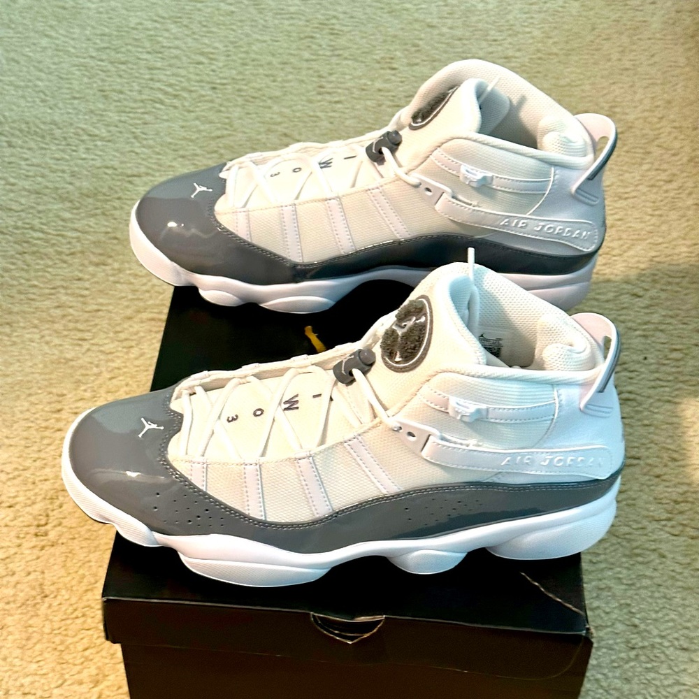 Jordan shoes 6 rings. New, never worn.